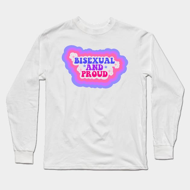 Bisexual and proud Long Sleeve T-Shirt by Deardarling